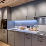 High-end W Sauna And Stove דירה