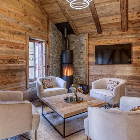 Two High-End Duplexes, Sauna And Stove Apartment Champéry