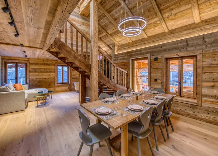 Appartement High-end W Sauna And Stove Champéry